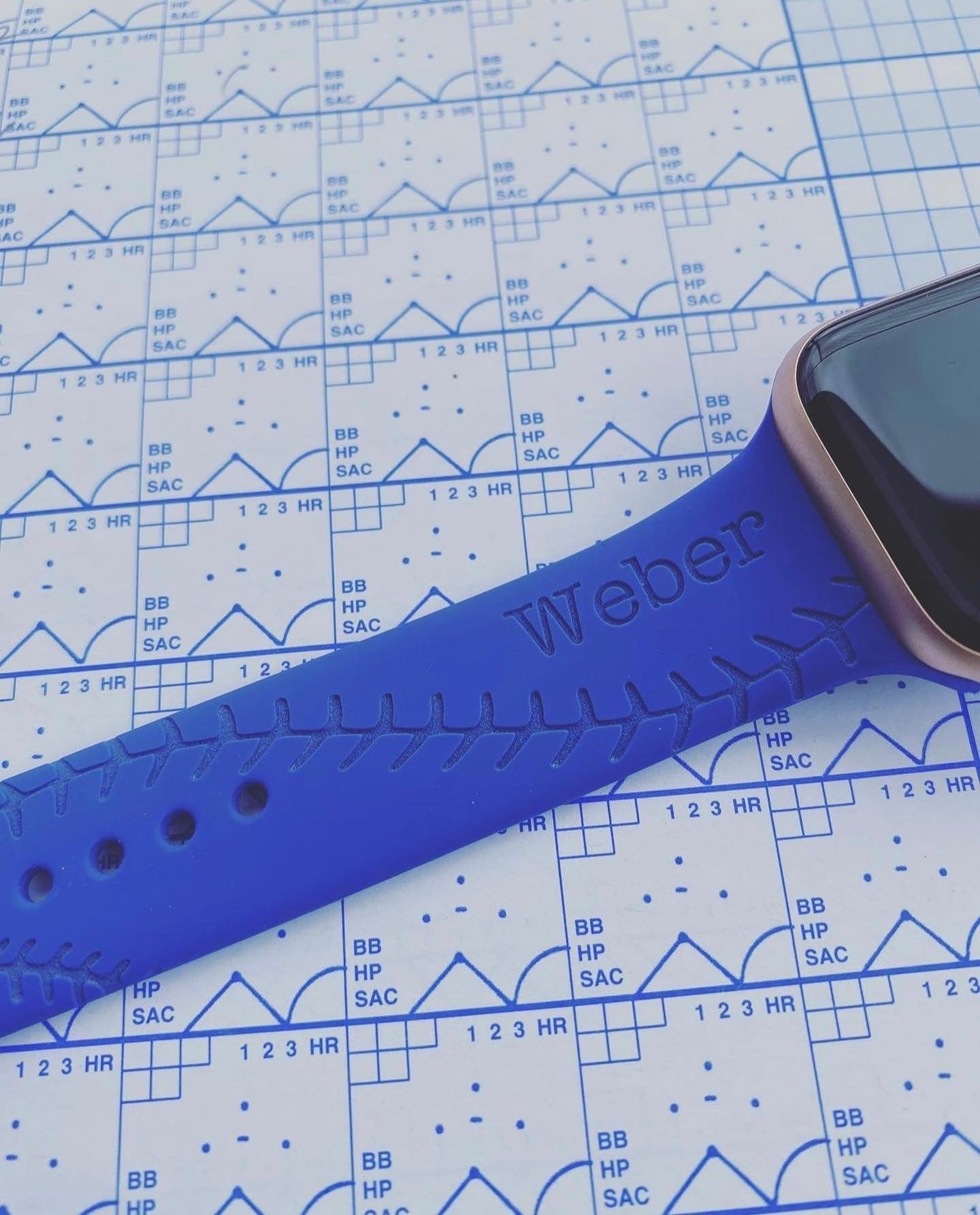 Baseball Watchband