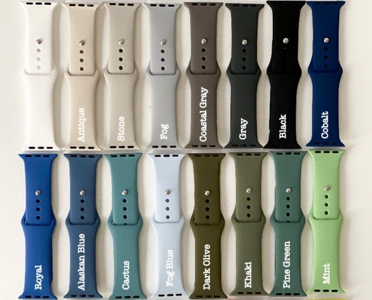Evergreen Trees Watchband