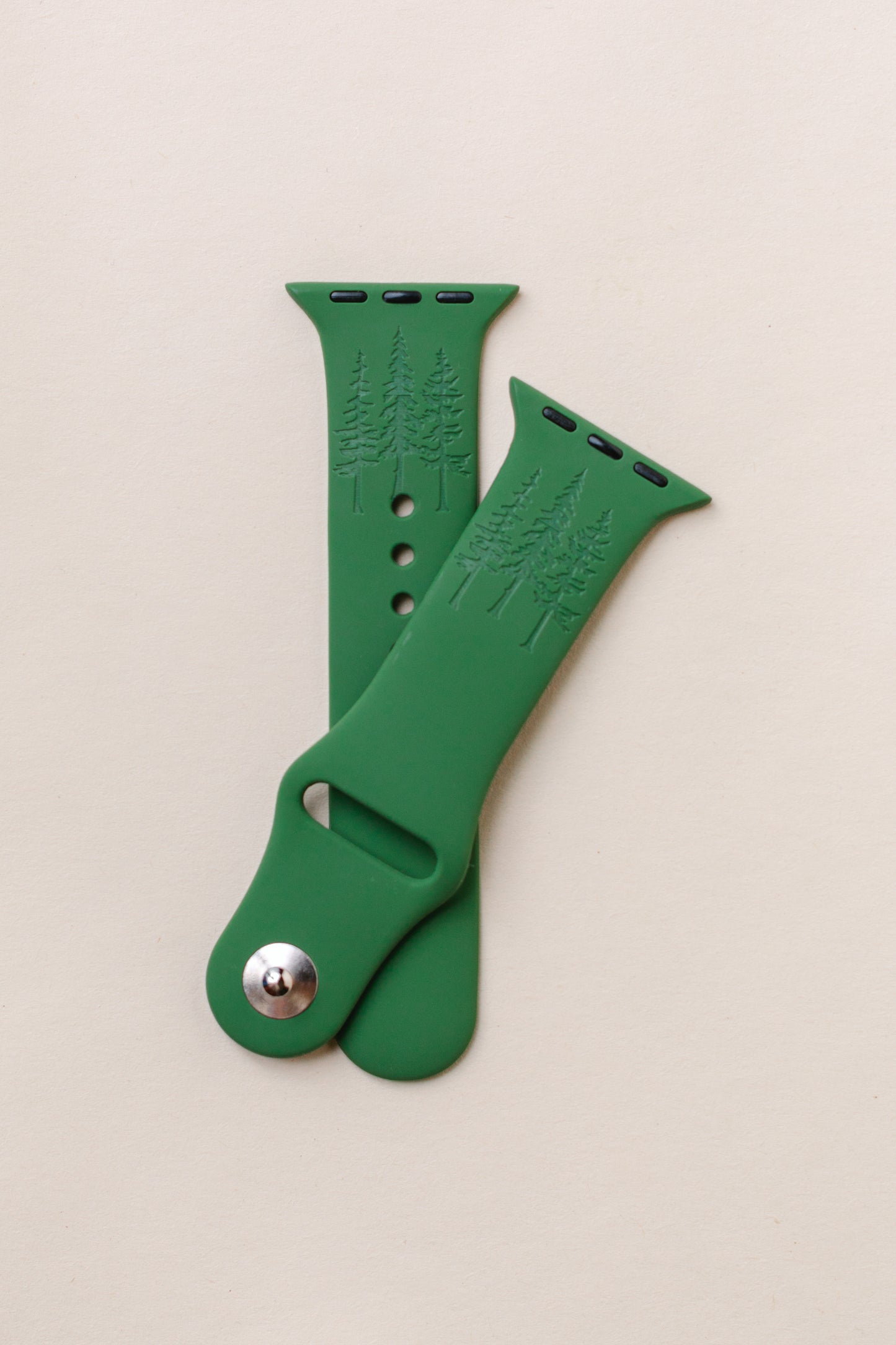 Evergreen Trees Watchband