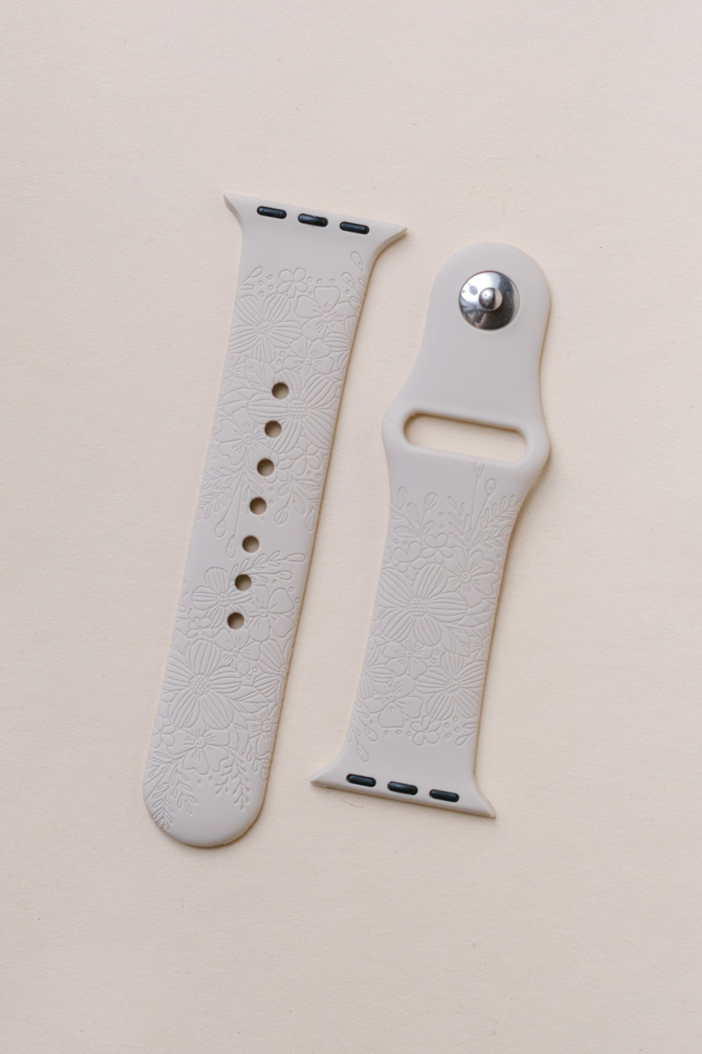 Floral Stripe Watchband