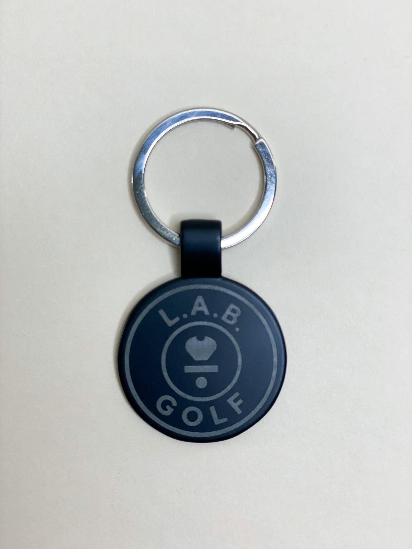 Metal Round Keychain