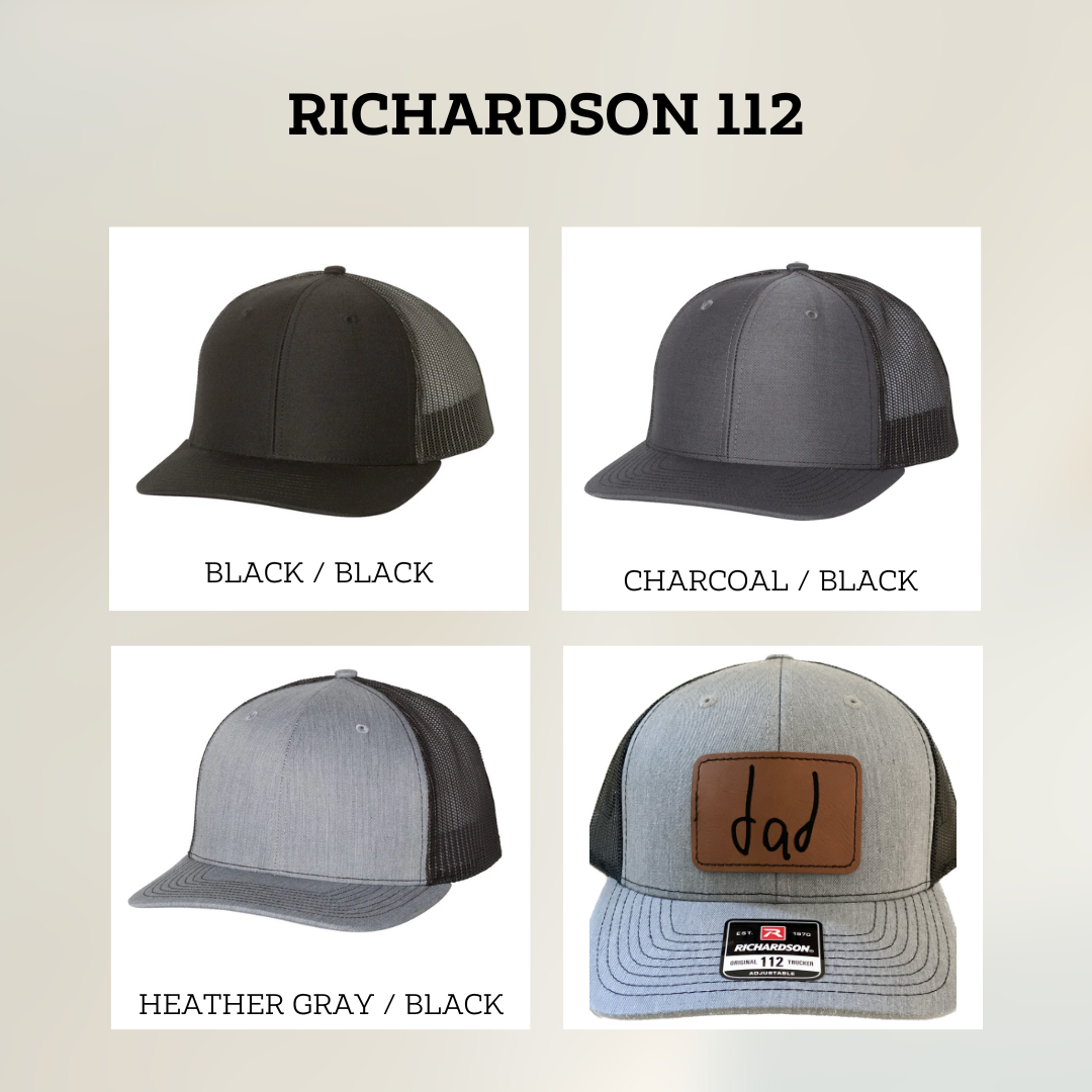 Custom Handwriting Patch Hats