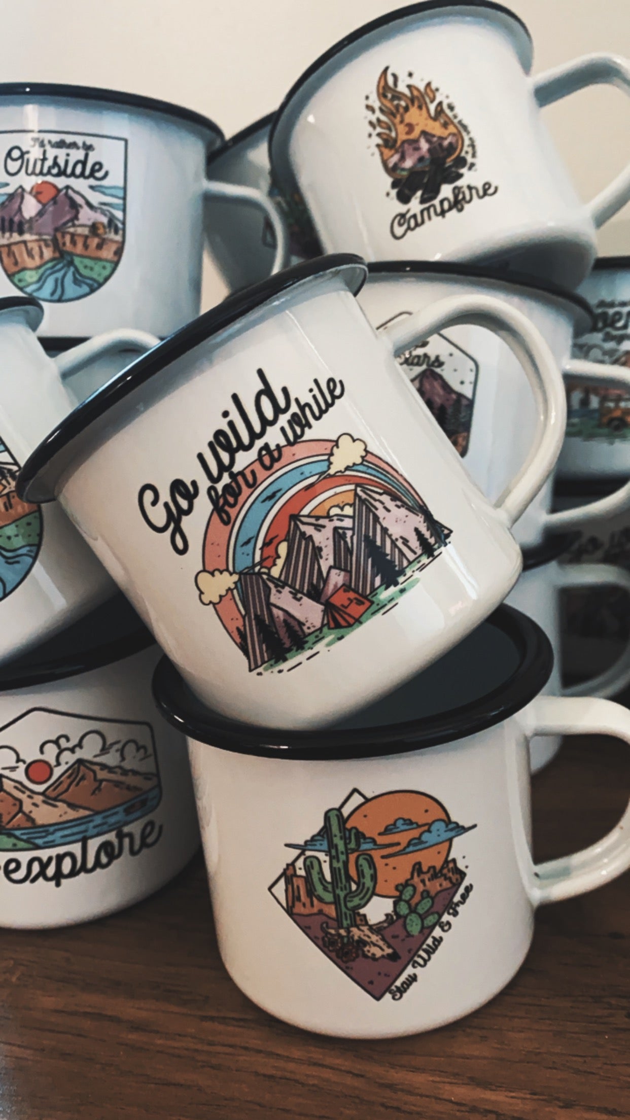 Mug - Enamel