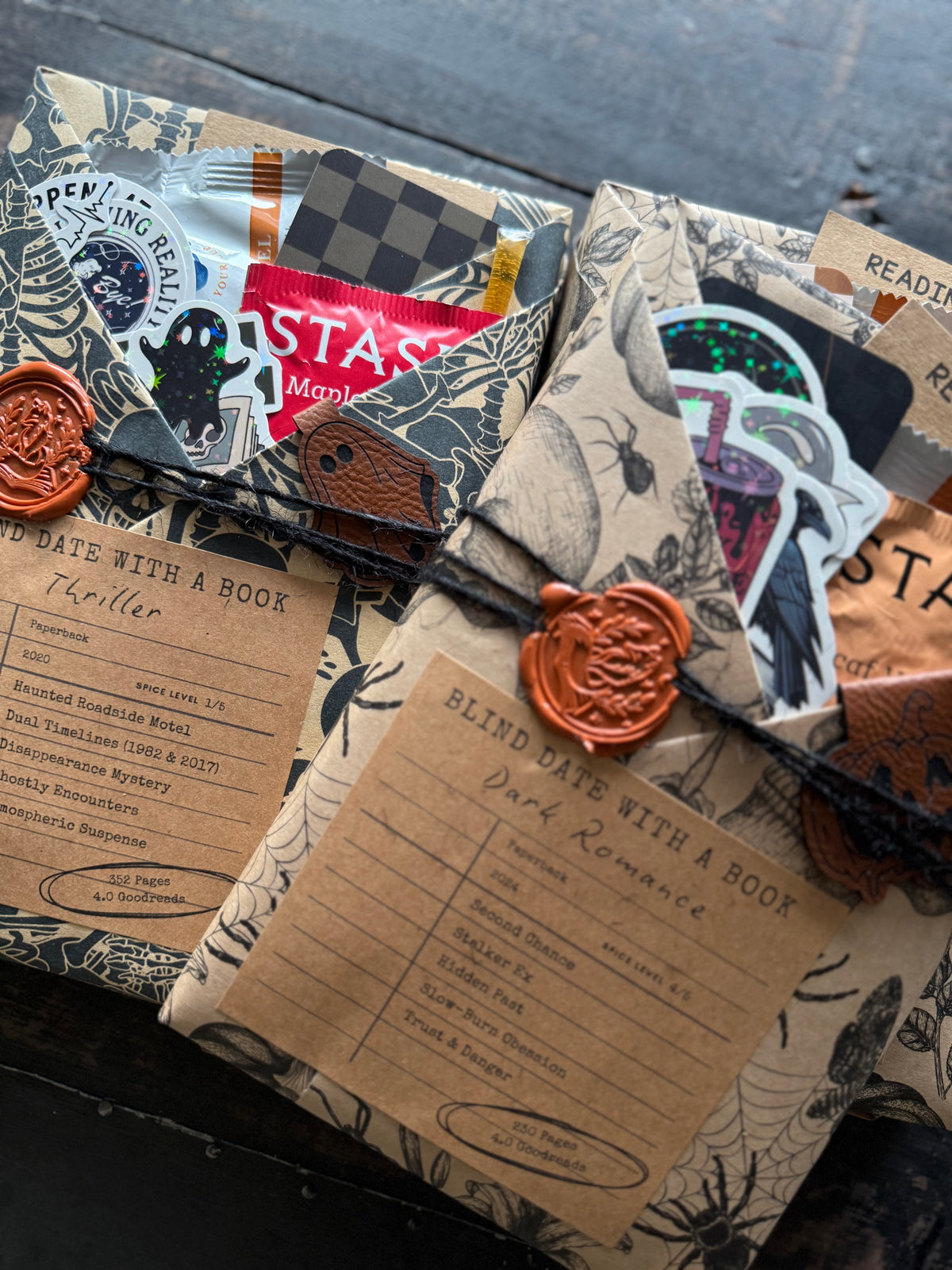 PRE-ORDER Halloween Themed Blind Date With a Book Package