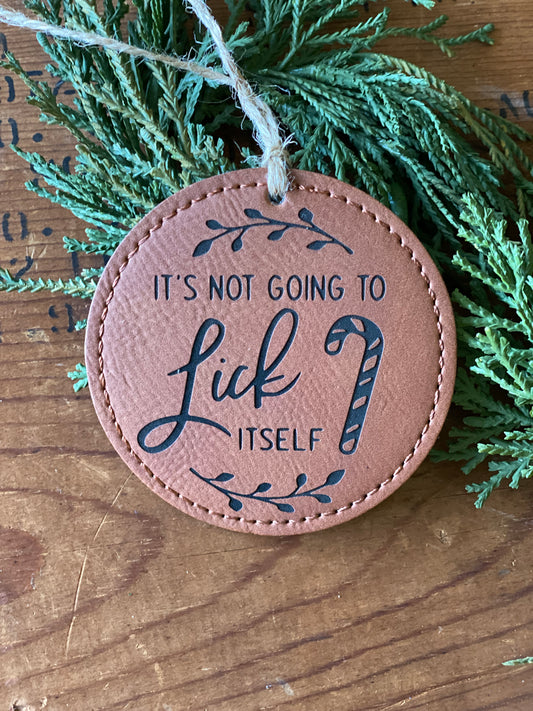 Christmas Ornament - Lick Itself